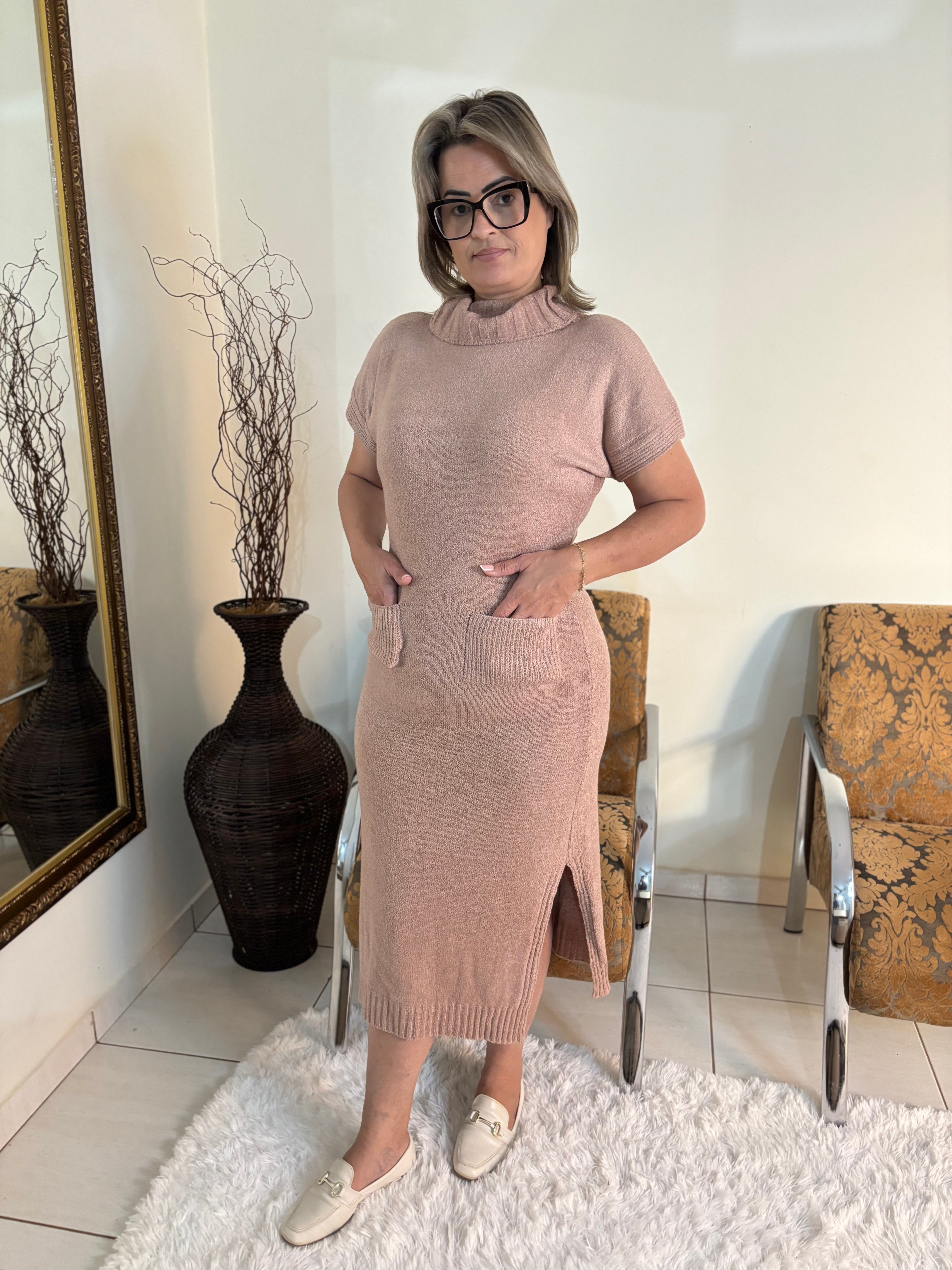 Vestido Tay em Tricô