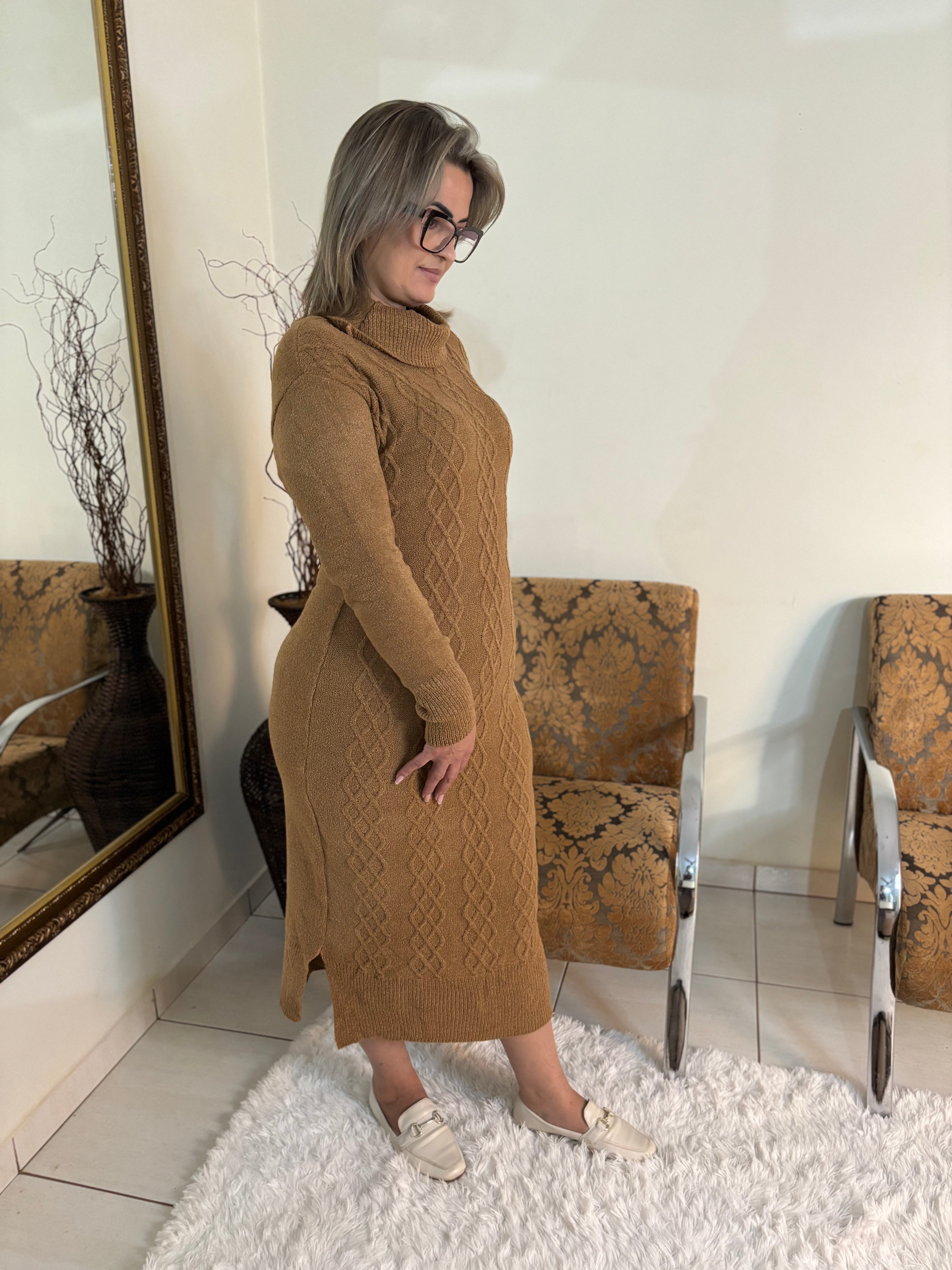 Vestido Lorena Tricô