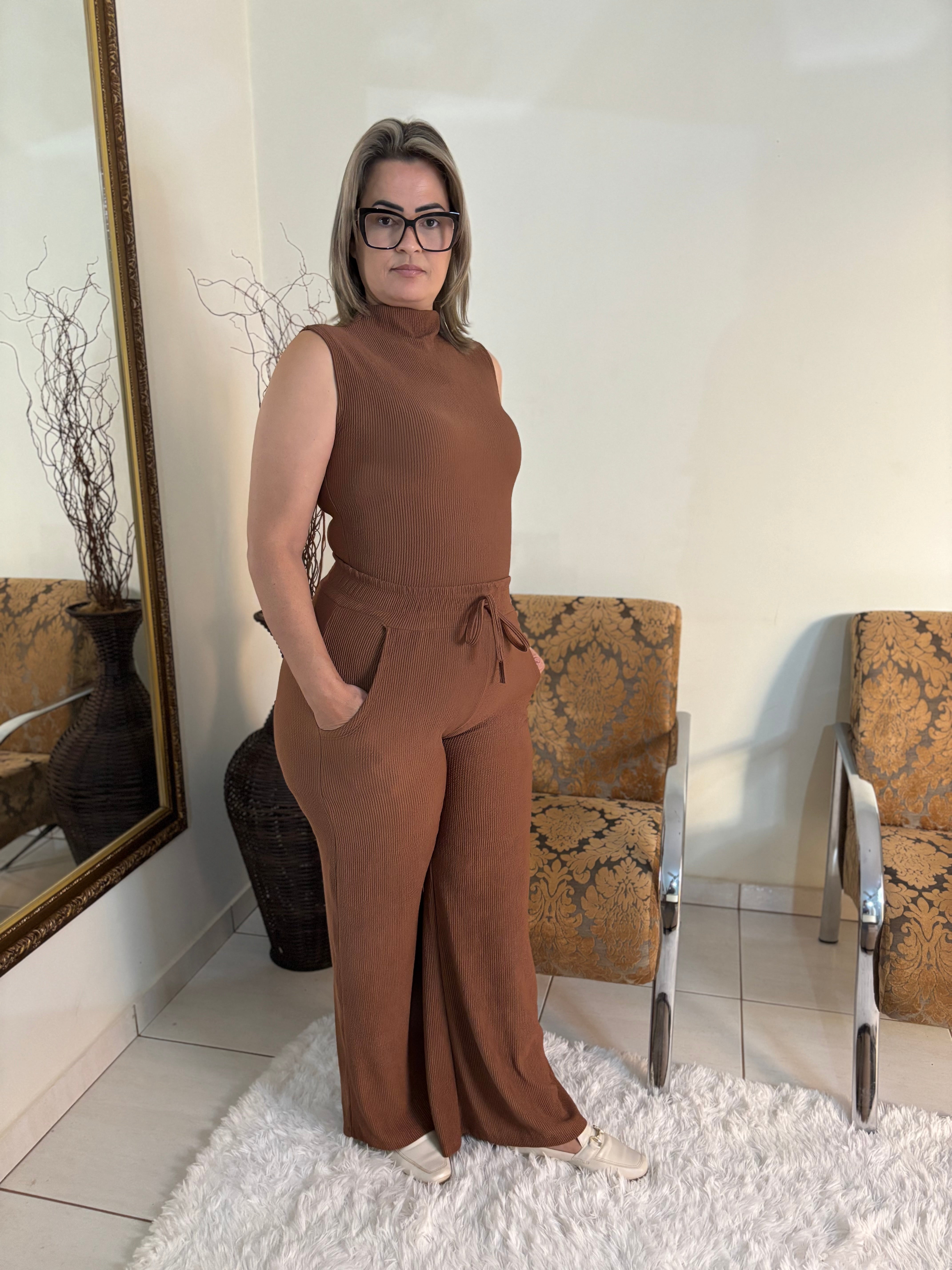Conjunto Ana Ruga s/ Manga