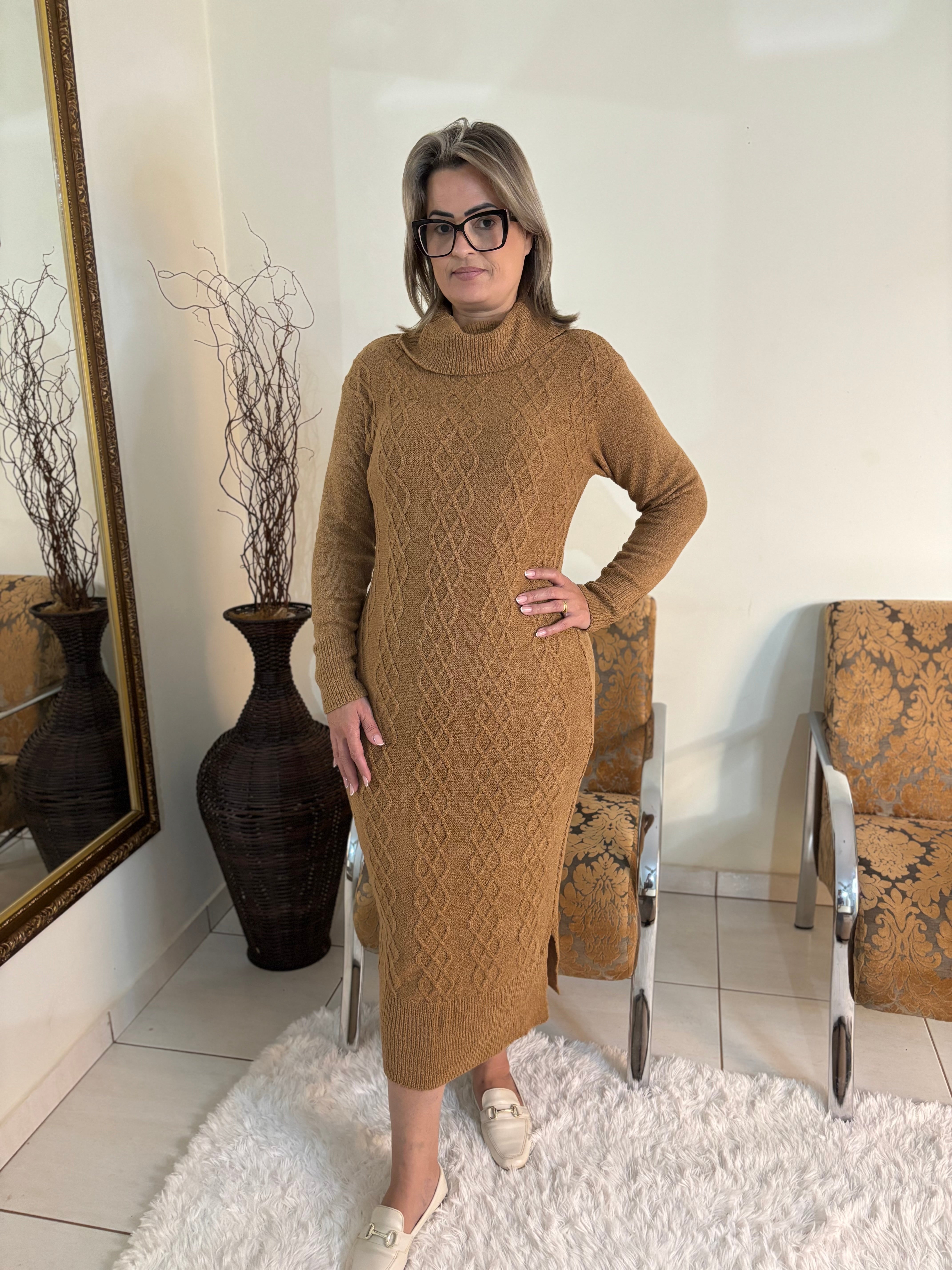 Vestido Lorena Tricô