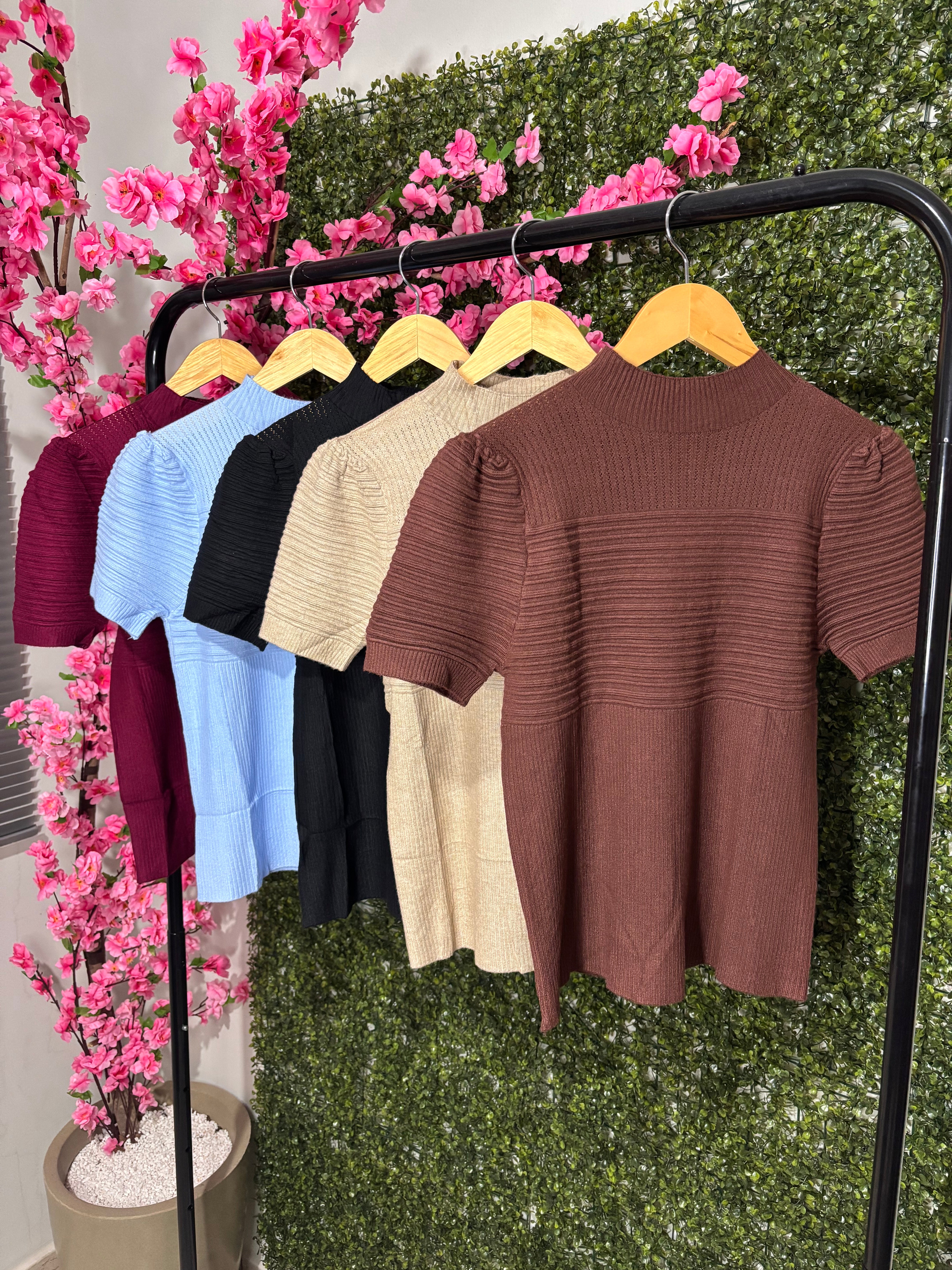 Blusa Beatriz em Tricô