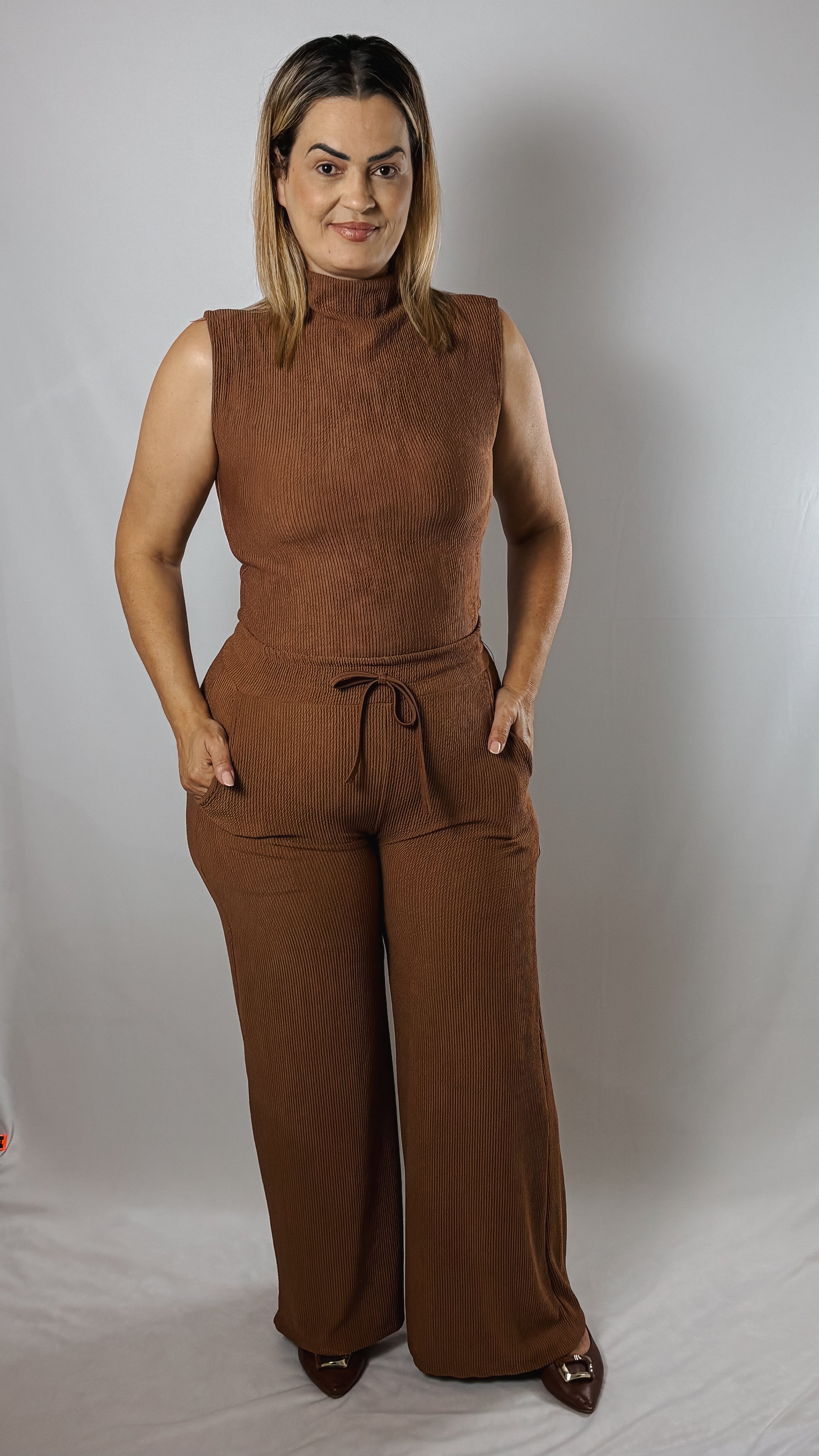 Conjunto Ana Ruga s/ Manga