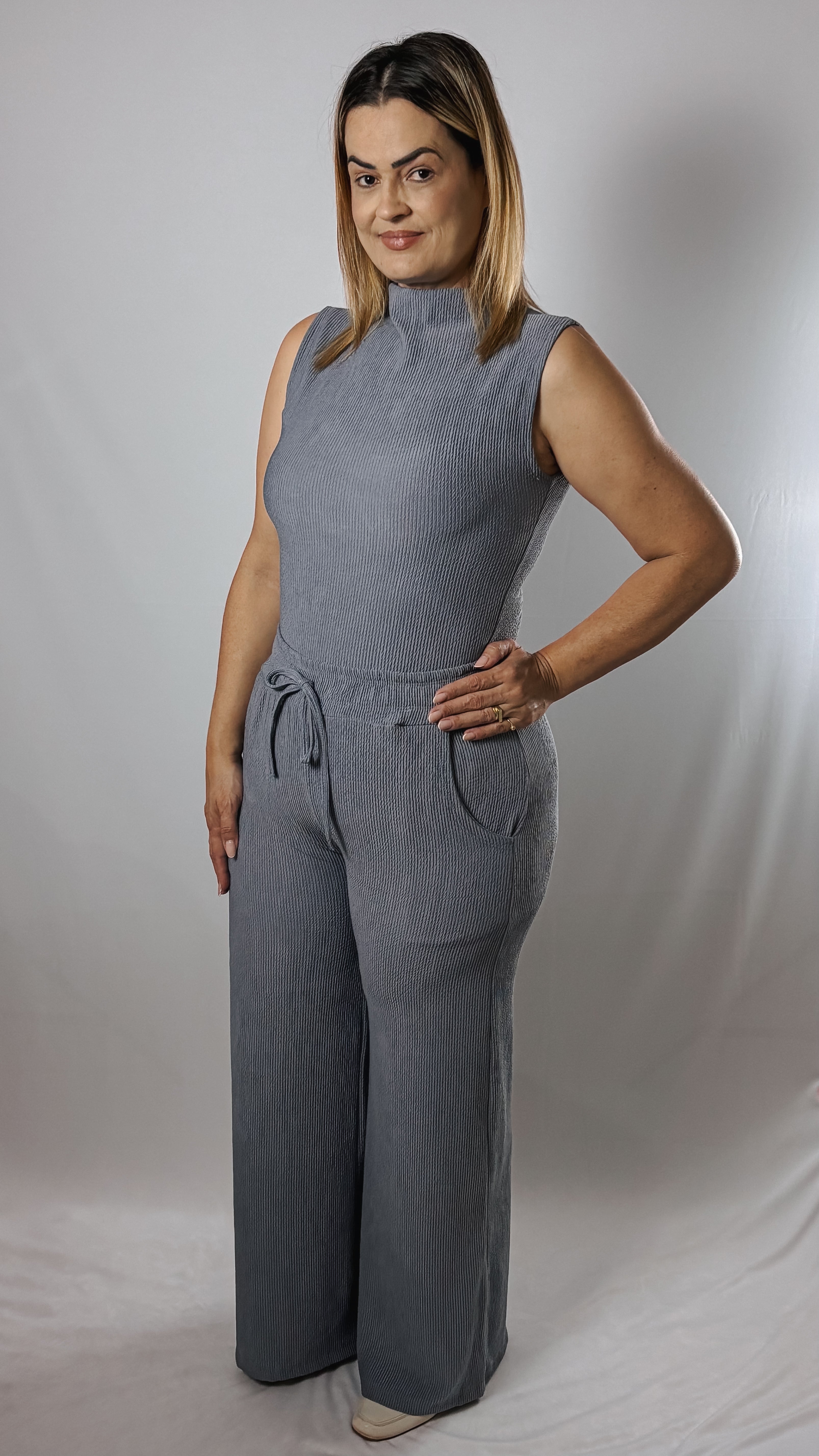 Conjunto Ana Ruga s/ Manga