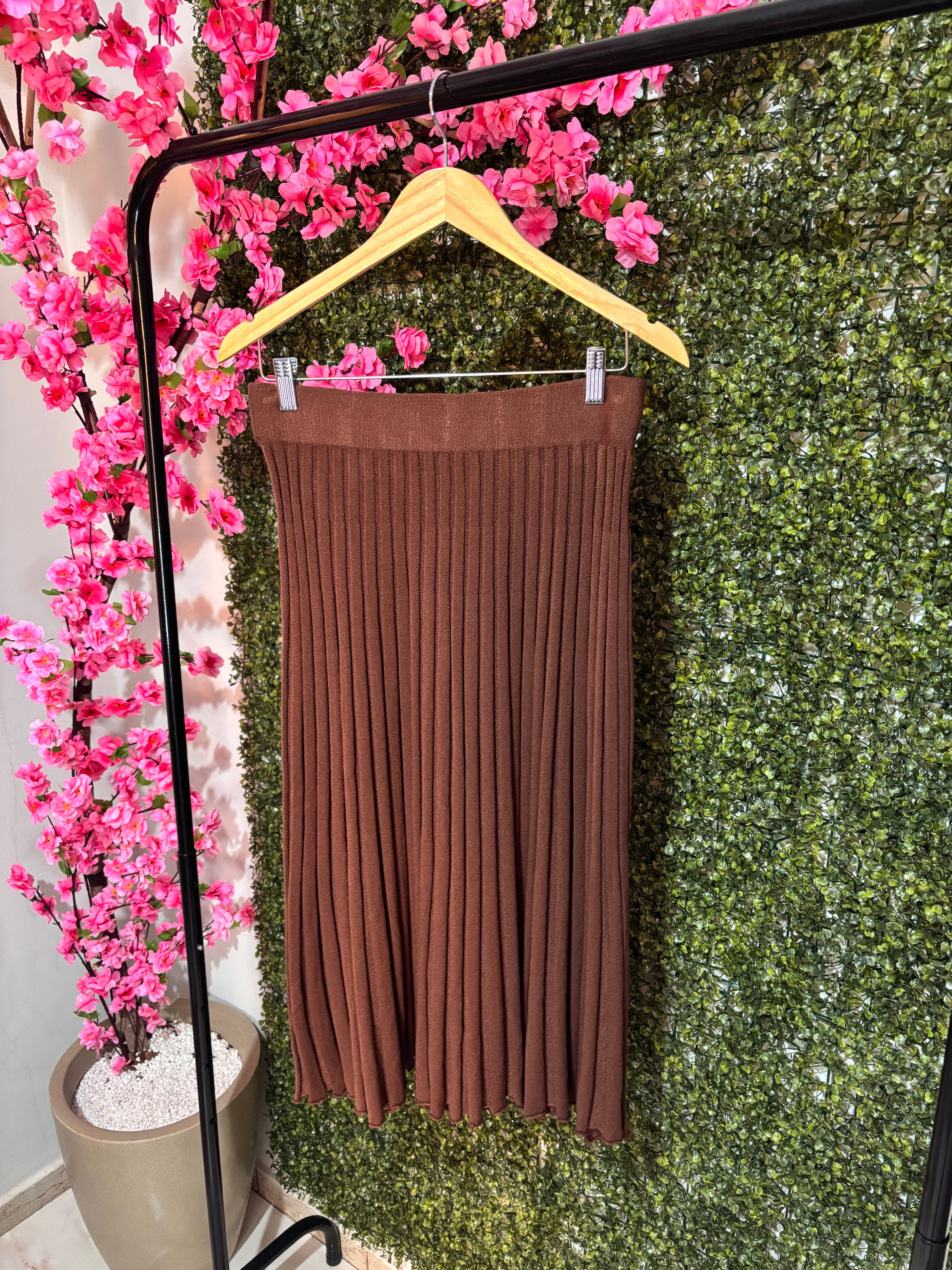 Saia Betina em Tricô