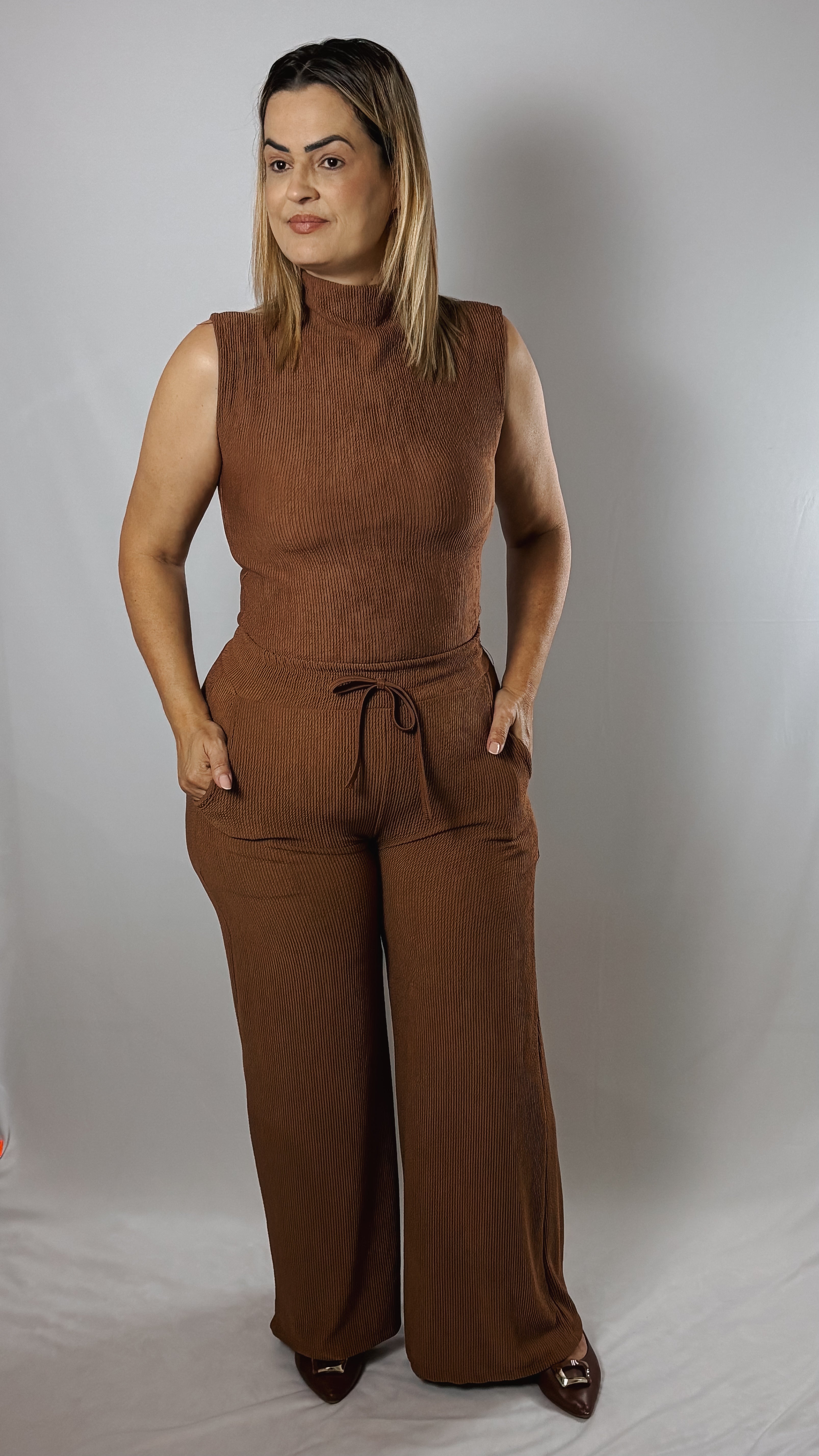 Conjunto Ana Ruga s/ Manga